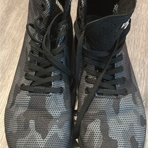 NoBull Black Camouflage High-Top Trainers